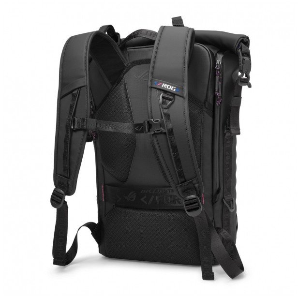 Çantë shpine ASUS ROG BP3706 Slash Backpack 4.0, për laptop, gaming, e zezë