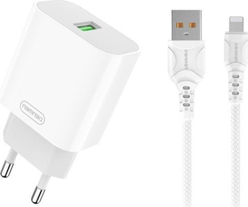 Karikues makine Denmen DC07, 1x USB A, 3.6A, i bardhë
