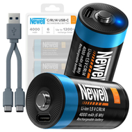 Bateri rikarikueshme Newell C R14, 4000 mAh, USB C, set 2 copë