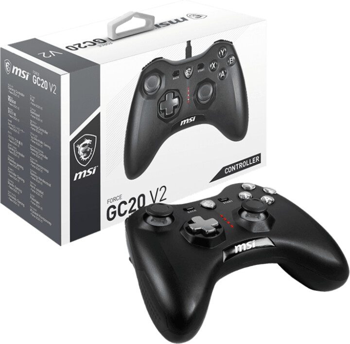 Kontroller MSI Force GC20 V2 (PC, PS3, Android), i zi