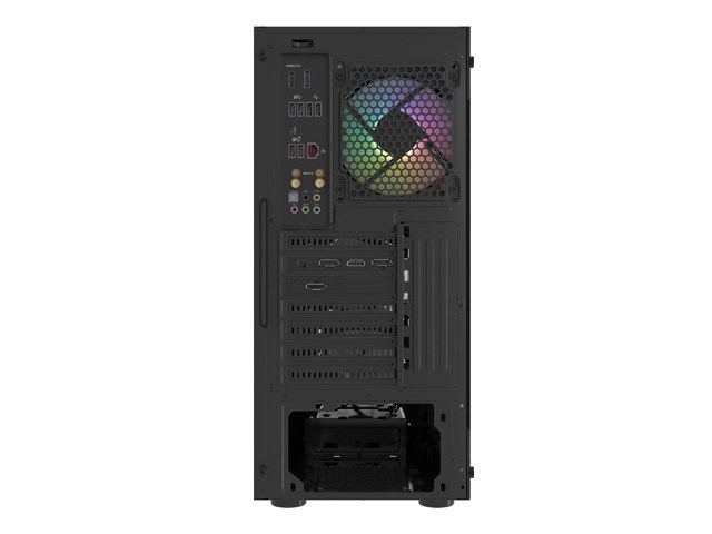 Kasë Natec Fury Shobo SH4FF RGB Midi Tower, e zezë