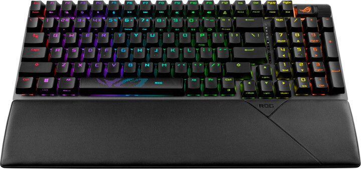 Tastierë ASUS ROG Strix Scope II 96% Wireless, NX SNOW, Hot-swap, US