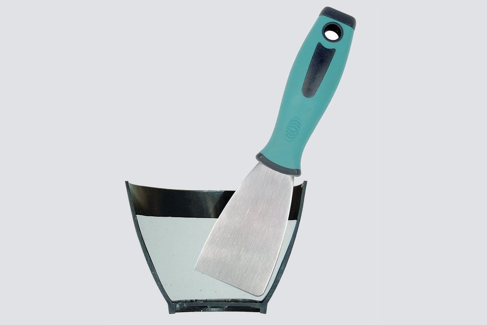 Spatulë profesionale Wolfcraft, 50 mm, çelik inoks