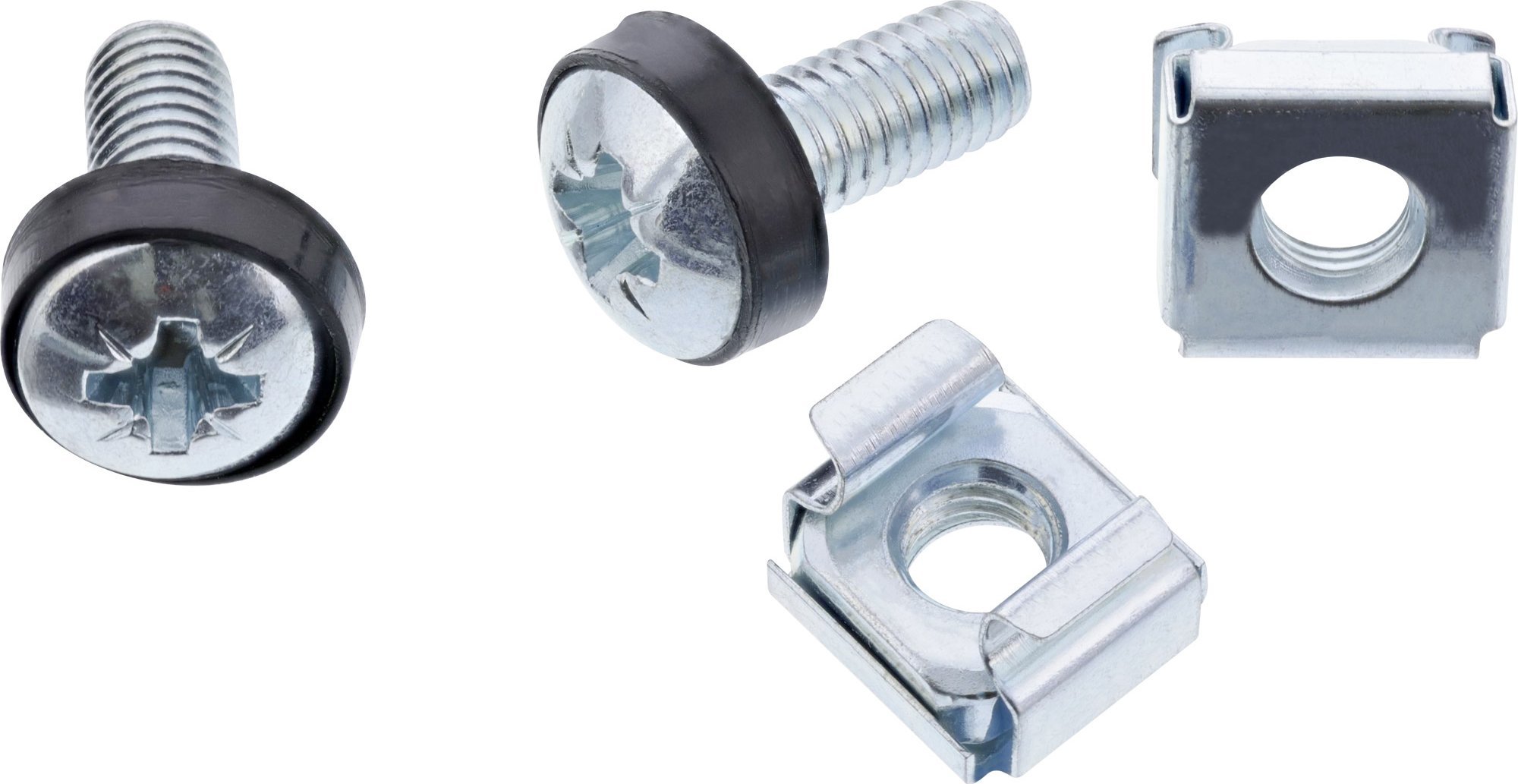 Mbatëse kabllosh InLine 19110Q, metalike 40x50mm, e zezë