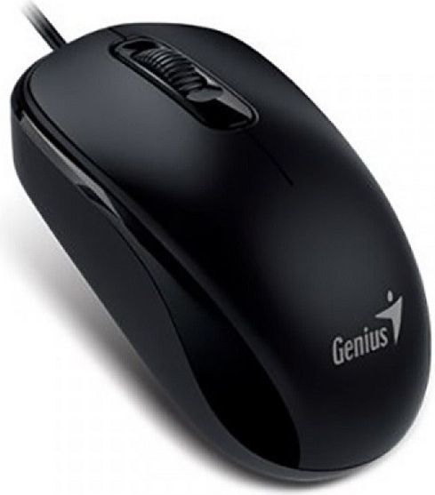 Maus Genius DX-110, me kabllo, PS/2, i zi