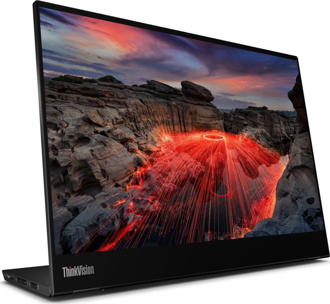 Monitor portativ ThinkVision M14t Gen 2, 14'', 2.2K (2240x1400), Touchscreen, 60Hz, i zi