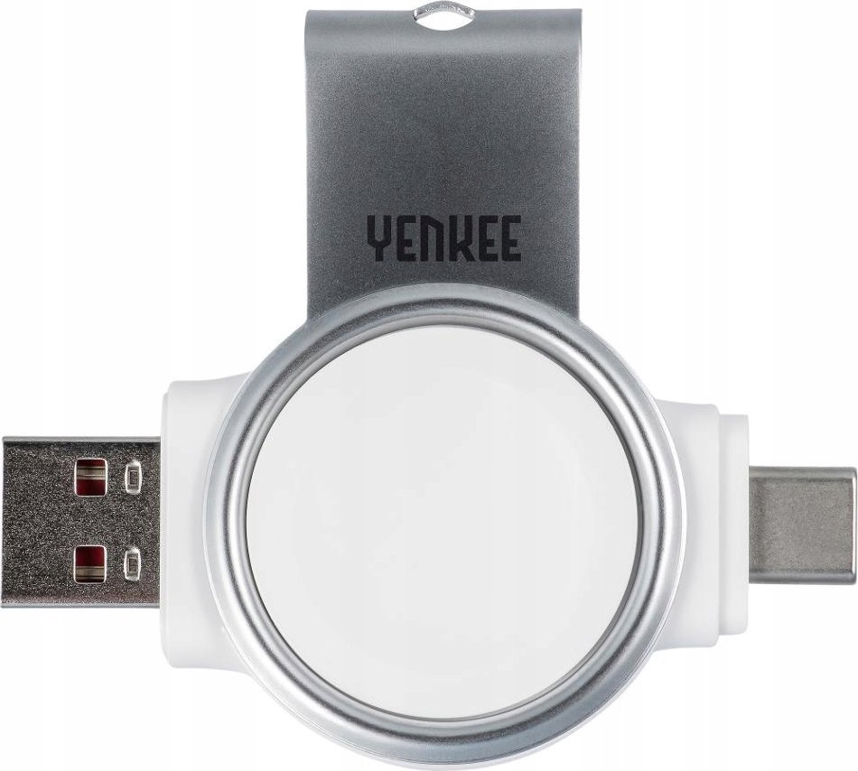 Karikues për Apple Watch Yenkee YAC 5001, magnetik, i bardhë