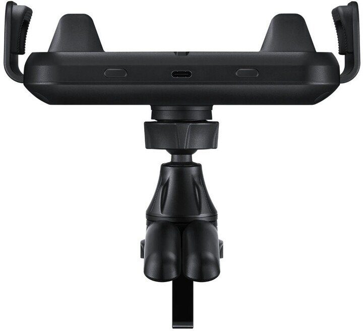 Mbajtëse celulari për makinë, me funksion karikimi wireless, 7.5W, e zezë