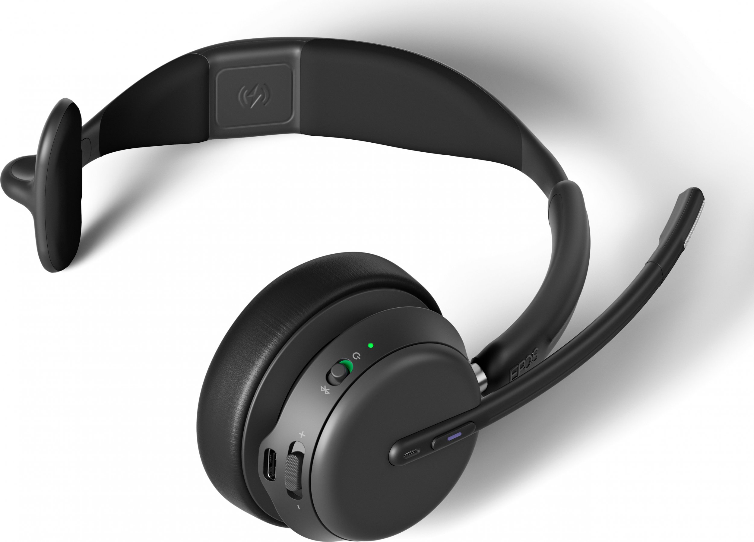 Kufje pa tela EPOS IMPACT 1030T, Bluetooth, zë stereo, të zeza