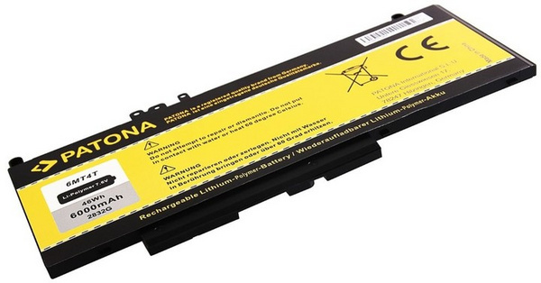 [OUTLET] Bateri Patona për laptopë DELL LATITUDE E5250/E5450/E5550, 6000mAh, Li-Pol, 7.6V