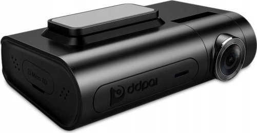 Dy videoregjistrues makinash DDPAI X2S Pro Dual, 2K përpara, 4G WiFi, të zinj