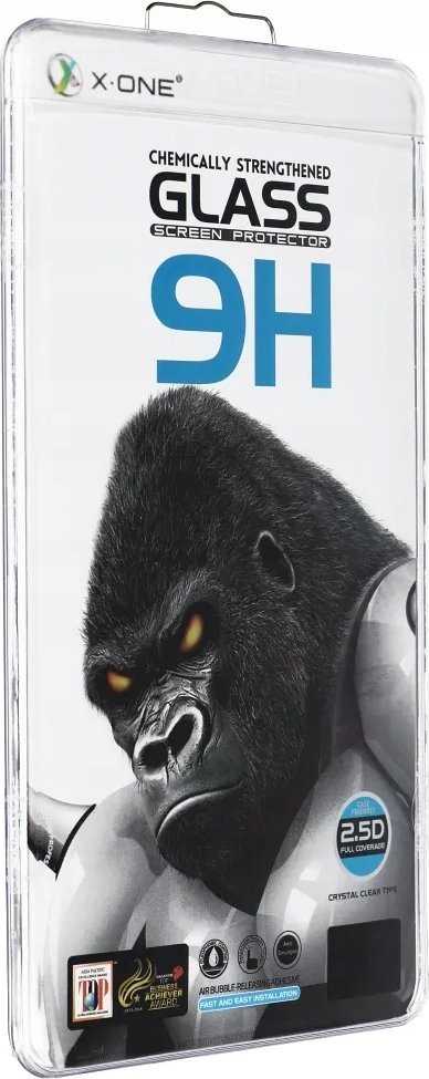 Xham mbrojtës X-one 3D Full Cover për Samsung Galaxy S25 Ultra, case friendly, transparencë e lartë