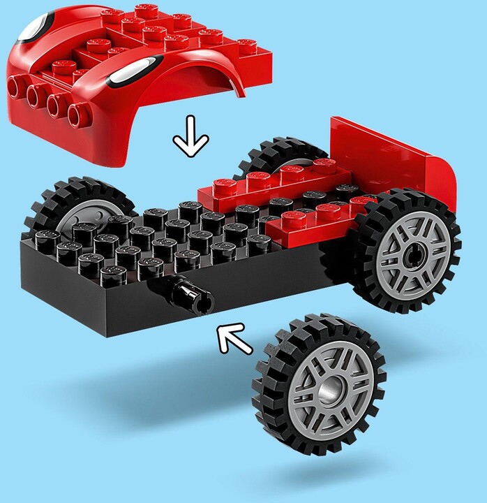 Set LEGO® Marvel 10789 Spider-Man in a car and Doc Ock, 48 pjesë