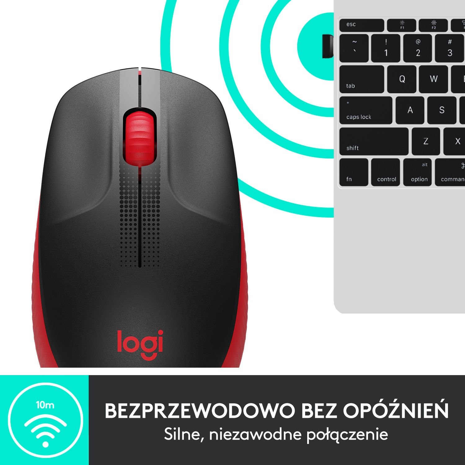 Maus Logitech M190 Full Size Studio Series, pa tela, optik, gri grafit