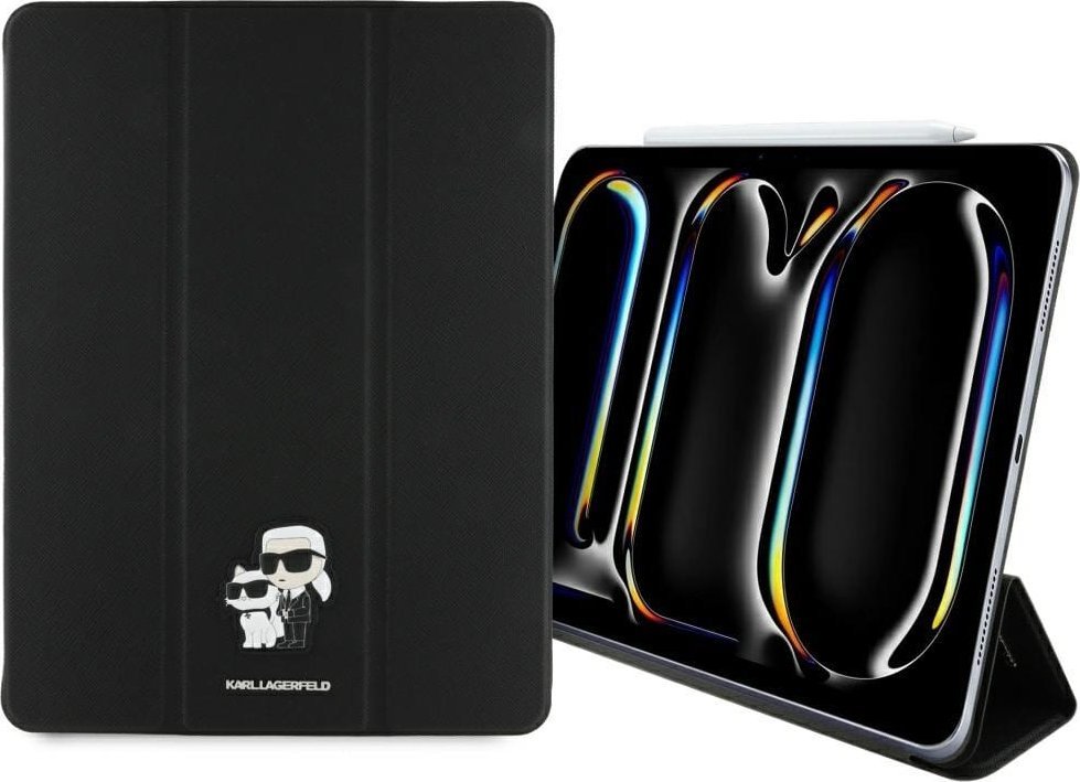 Mbulesë tablet Karl Lagerfeld KLFC13PM24SAKCK, për iPad Pro 13", book cover, e zezë
