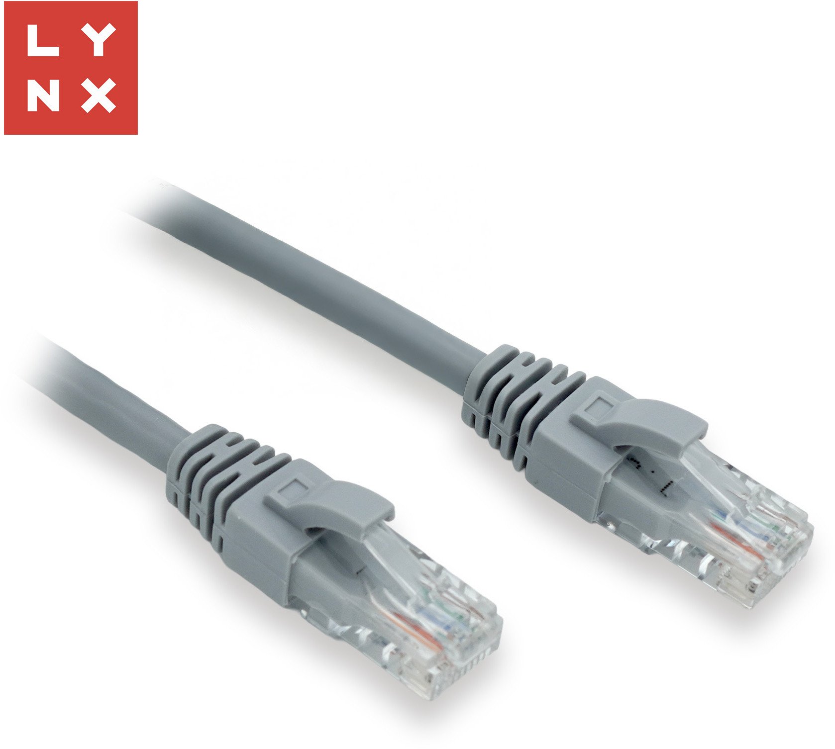 Kabllo rrjeti LYNX UTP Cat6, 15m, PVC, gri