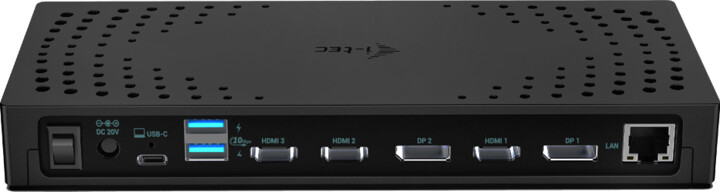 Docking Station i-tec USB 3.0/USB-C/Thunderbolt, 3x 4K Display, PD 100W