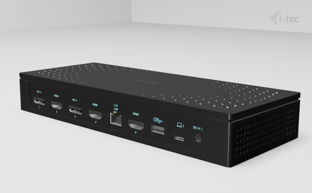 Docking station I-TEC Universal 5x 4K Display DS, 2.5G LAN, Power Delivery 100W, i zi
