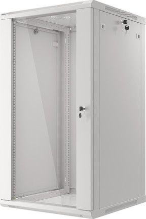 Kabinet muri Lanberg Wall Cabinet WF01-6622-10S, 19", 22U, gri