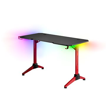 Tavolinë lojërash Rapture Temple 200, e kuqe