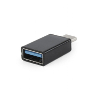Adapter USB Gembird A USB C mashkull në USB A femër, 5Gbps, i zi