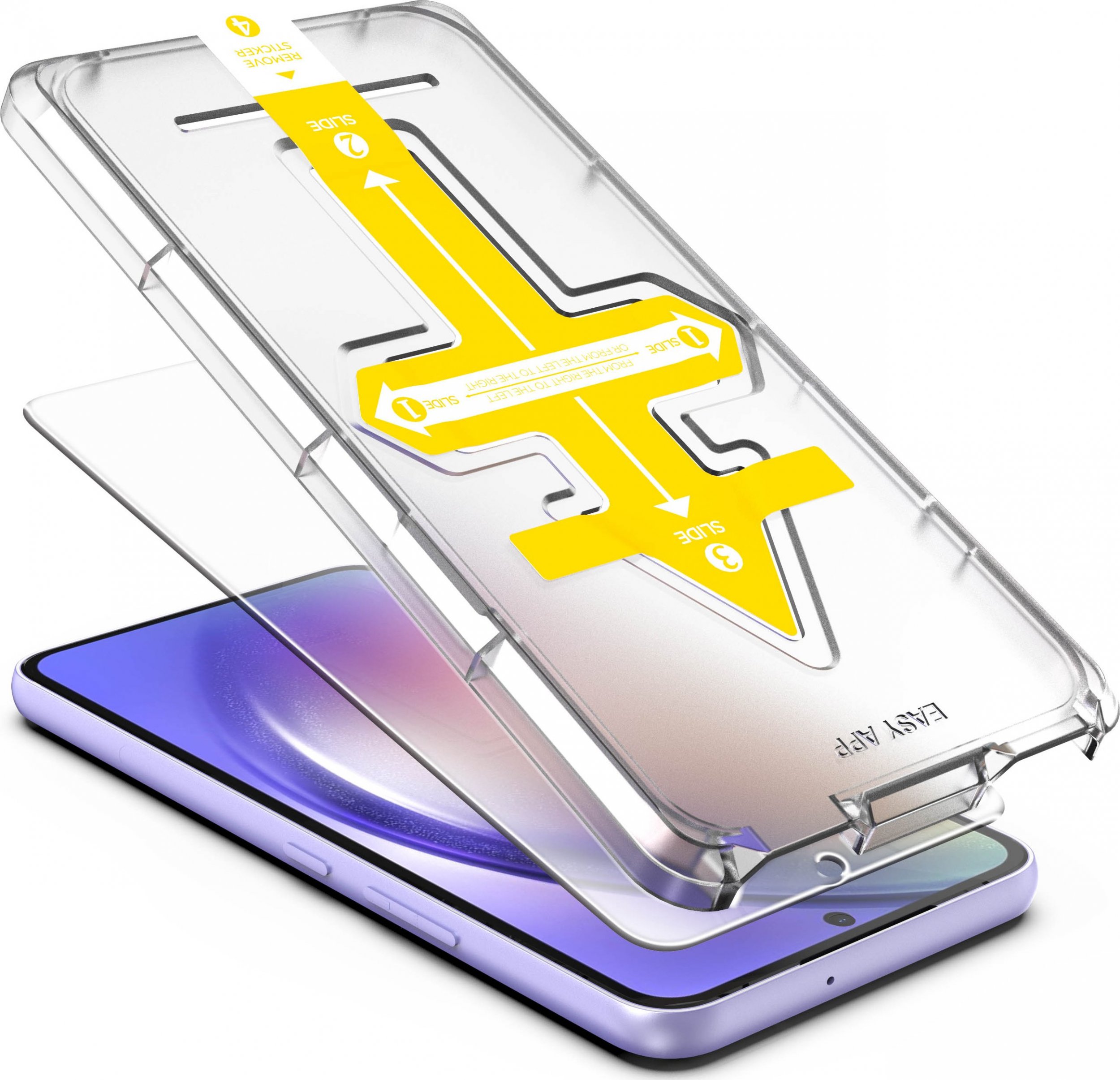 Mbrojtëse ekrani Mobile Origin për Samsung Galaxy A54 5G, xham i temperuar 9H, me aplikator, transparente