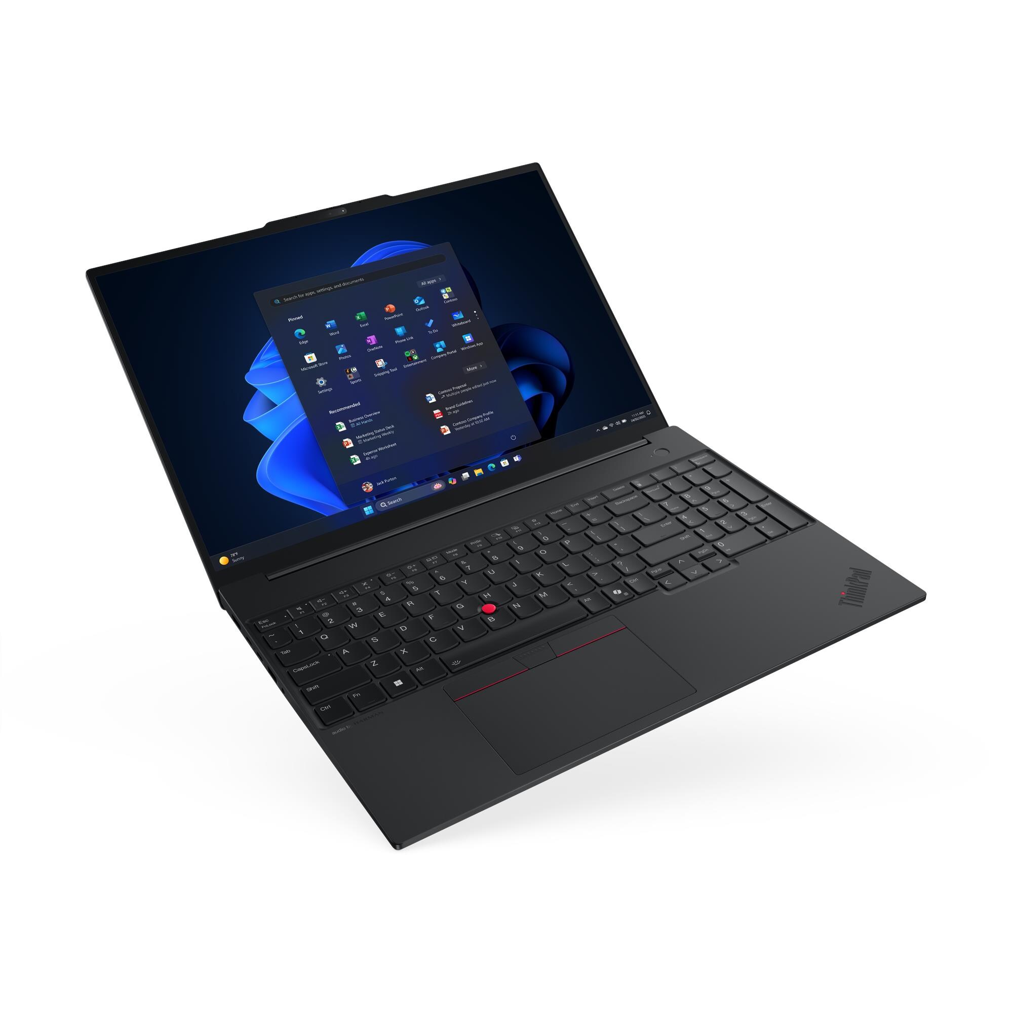 Pjesë këmbimi për notebook Lenovo ThinkPad E16 Gen 3 Intel, origjinale, e zezë