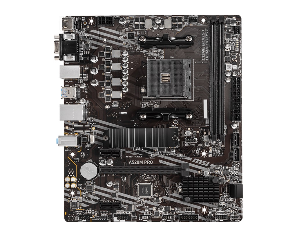 Pllakë amë MSI A520M PRO