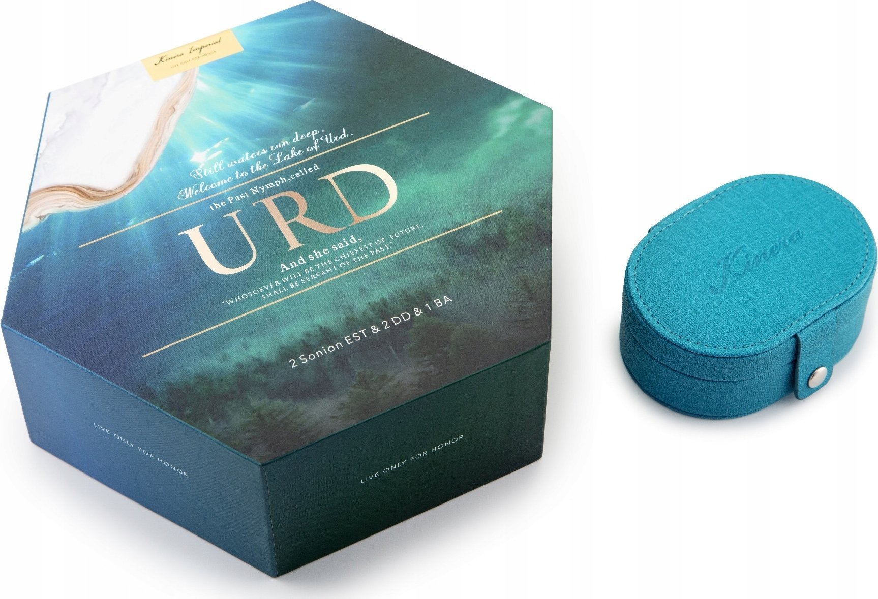 Kufje in ear Kinera Imperial URD, tribrid 5 drejtuese, kabllo modulare, shumëngjyrëshe