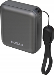 Надворешна батерија Dudao K22 Plus, 10000mAh, 22.5W USB C, сива