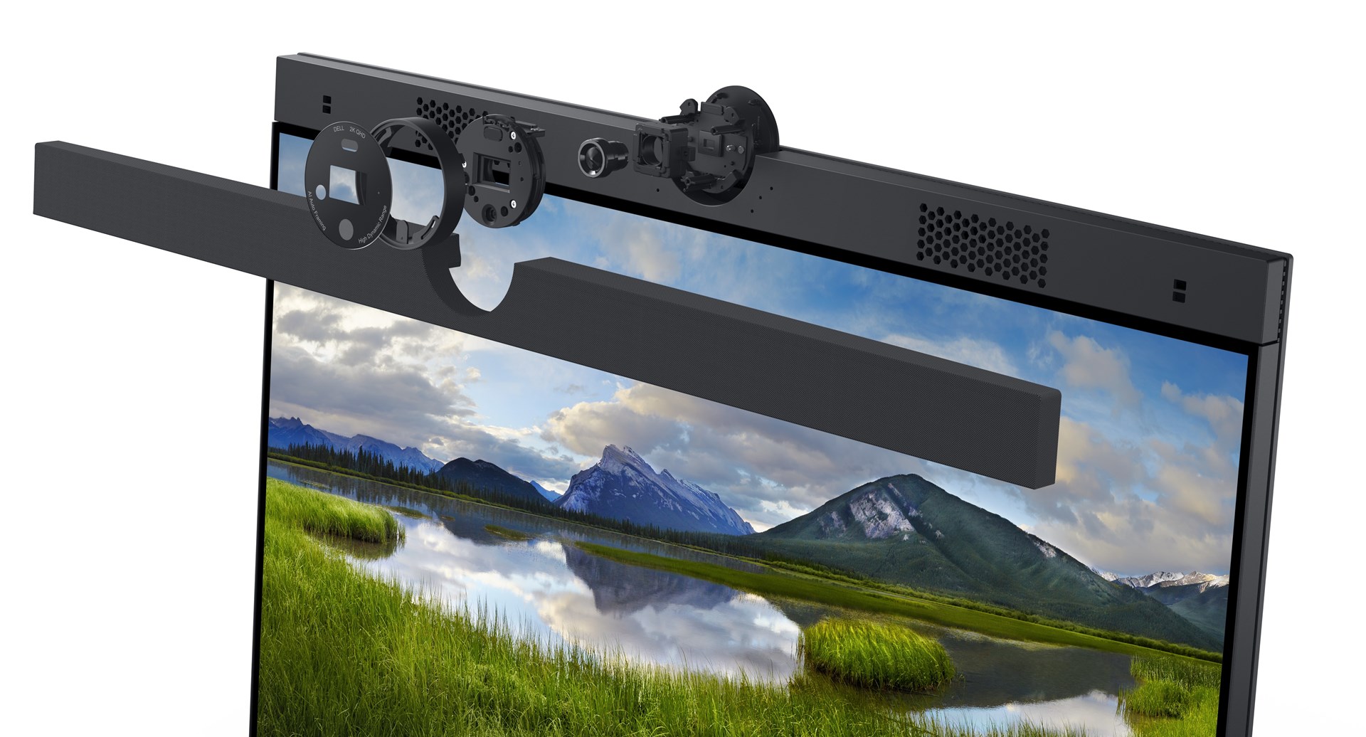 Monitor videokonference Dell P2424HEB, 23.8", Full HD, IPS, i zi