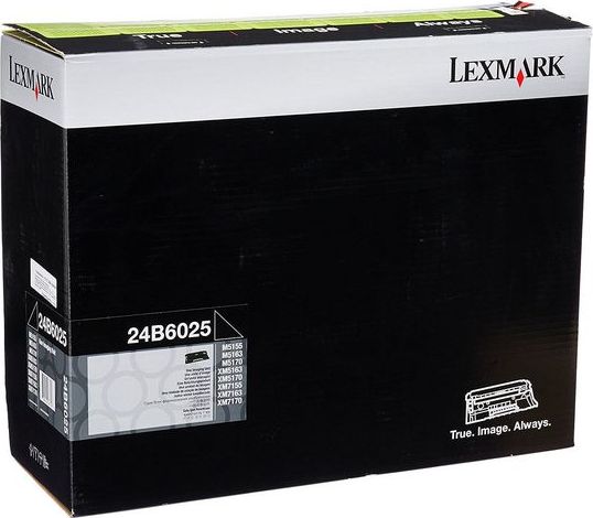 Ngjyrë Lexmark (24B6025), e zezë