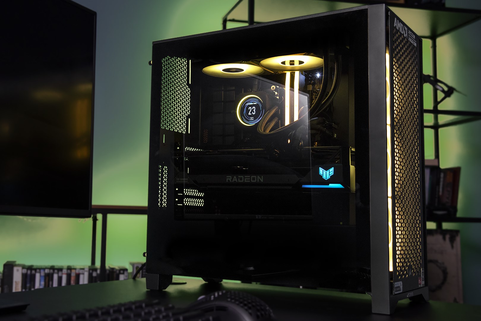 Kompjuter Actina, Ryzen 7-7800X3D, 32GB RAM, 2TB SSD, Radeon RX 7900 XT, i zi