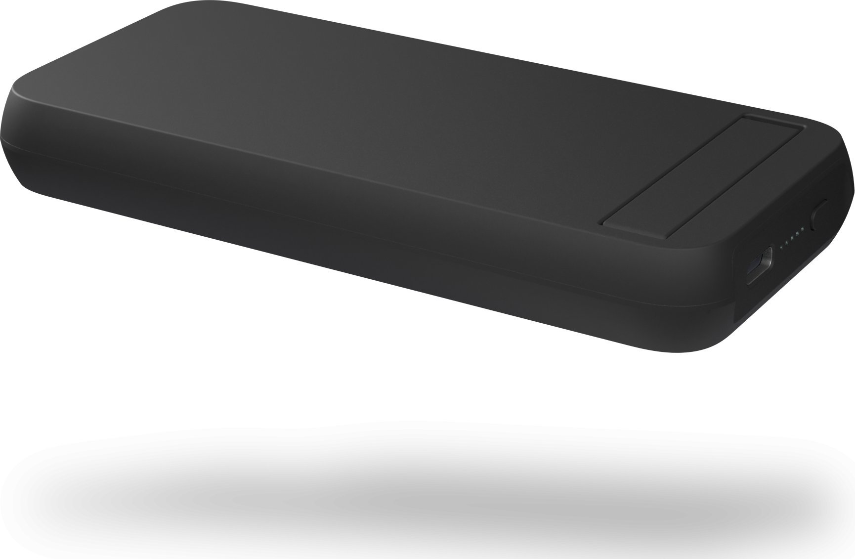 Powerbank ZENS Magnetic Single, 10000 mAh, me qëndrim, i zi