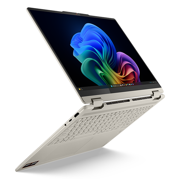 Laptop 2 në 1 Lenovo Yoga 7 16AGP11, 16", AMD Ryzen AI 7 350, 32GB RAM, 1TB SSD, Integrated AMD Radeon 840M Graphics, i argjendtë