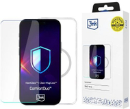 Maskë telefoni 3MK ComfortDuo Clear MagCase për iPhone 16 Pro, MagSafe, transparente