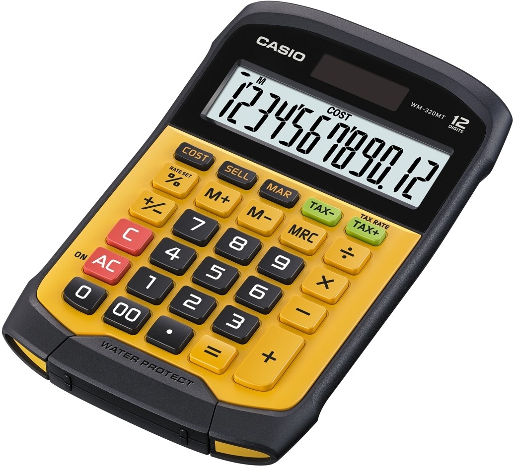 Kalkulator tavoline Casio WM-320MT, 12 shifra, LCD, gri