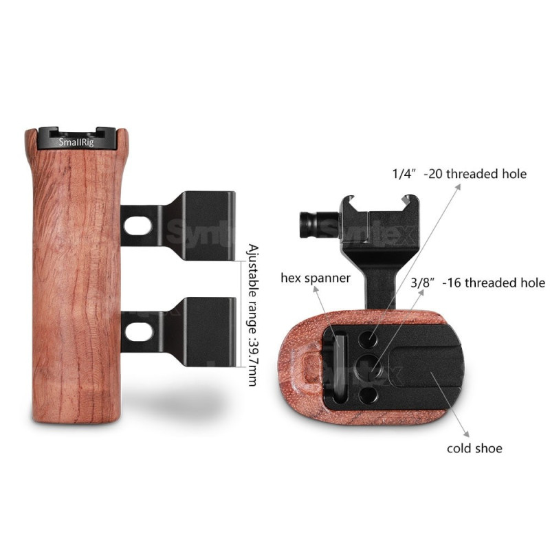 Smallrig Wooden Nato Side Handle