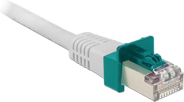 Set klipsash sigurie Delock Secure Clip RJ45, 40 copë, me mjet çaktivizimi, shumëngjyrësh