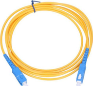 Kabllo rrjeti ExtraLink Patchcord SC/UPC-SC/UPC SM Simplex, 3.0 mm x 5 m, e verdhë