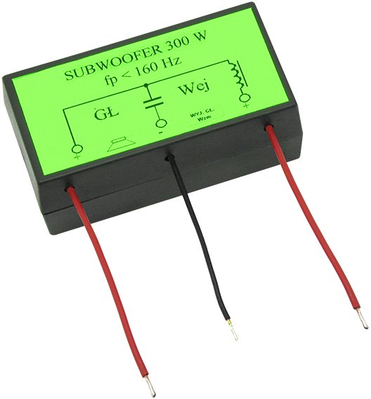 Krosover për subwoofer, 300W, 4–8 Ohm, fp ≤160Hz