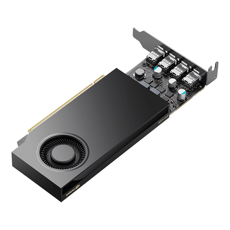 Kartelë grafike PNY NVIDIA RTX A400, 4GB GDDR6, profesionale