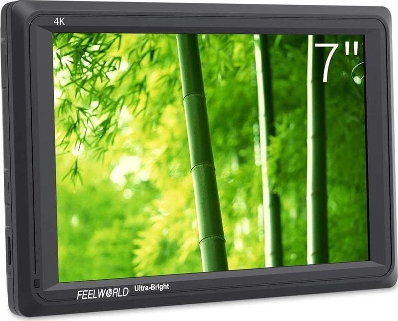 Monitor për kamera Feelworld FW279, 7", IPS, 4K, i zi