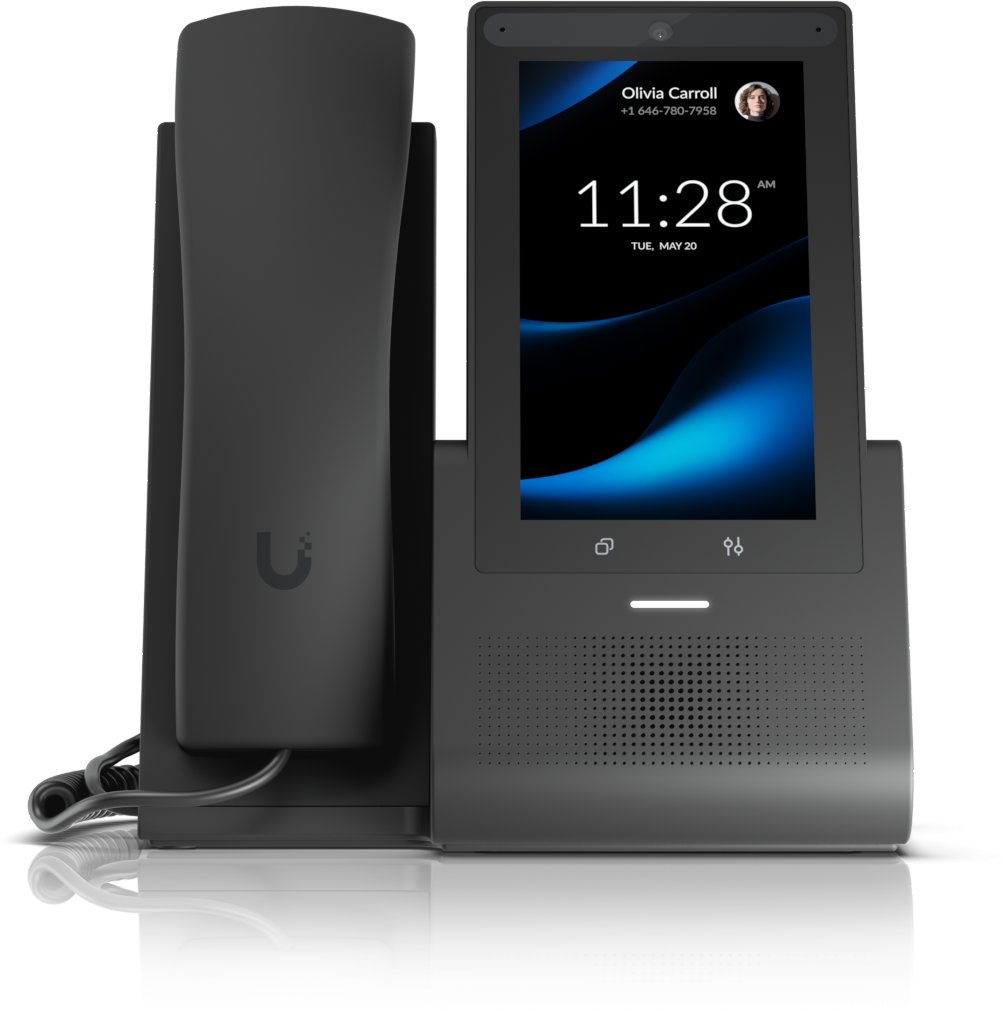 Telefon tavoline Ubiquiti G3 Touch Pro, 5", PoE, i zi