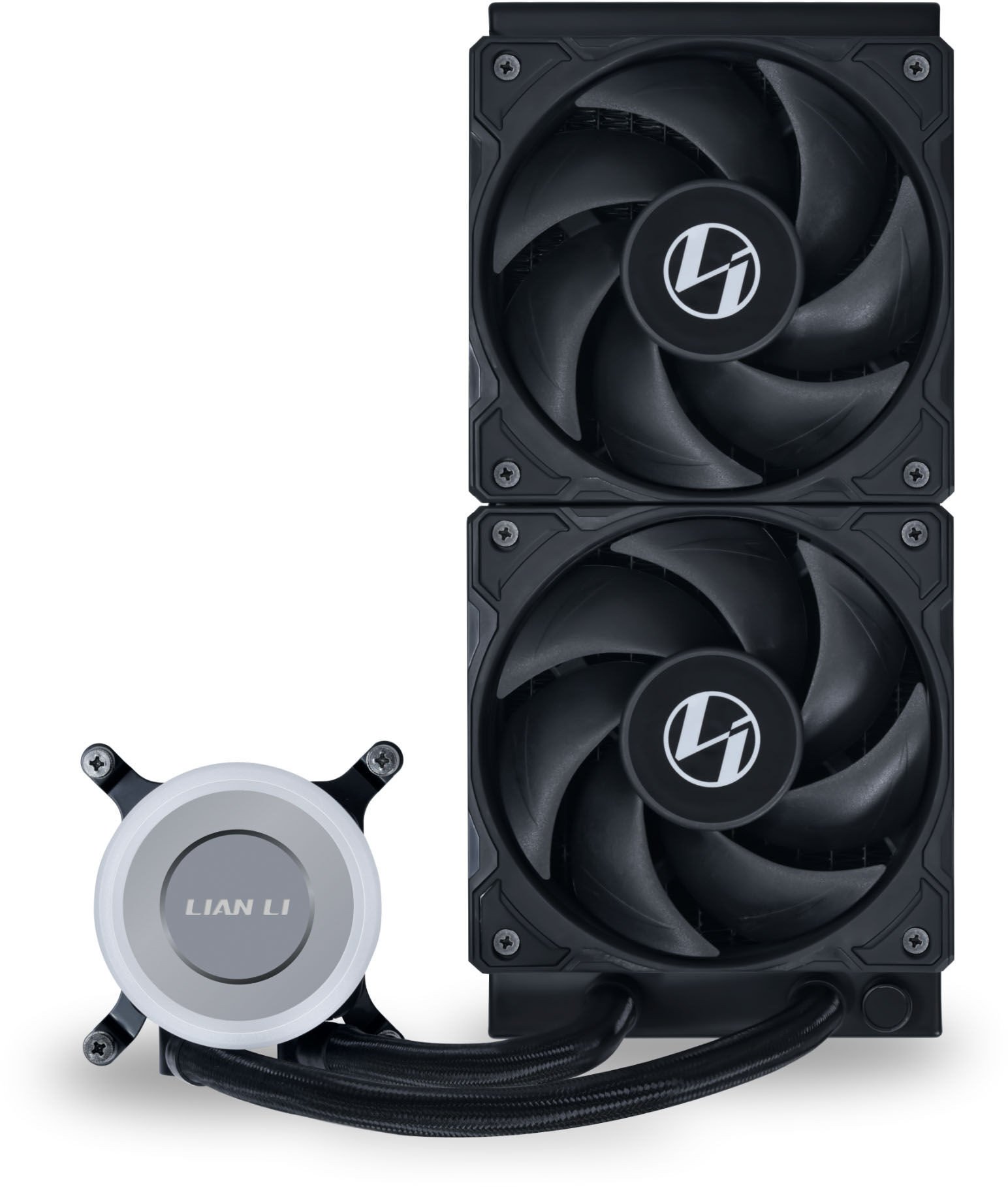 Ftohës uji CPU Lian Li Galahad II Lite Performance 240mm, AIO, RGB, i zi