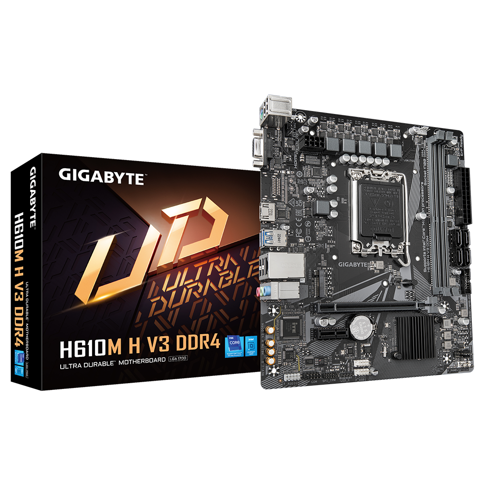 Pllakë amë GigaByte MB H610M H V3 DDR4