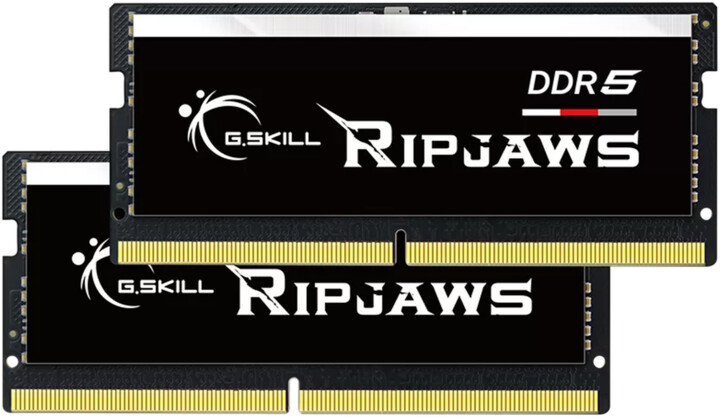 Module të memories G.Skill RipJaws 32GB (2x16GB) DDR5 4800 CL34 SO-DIMM