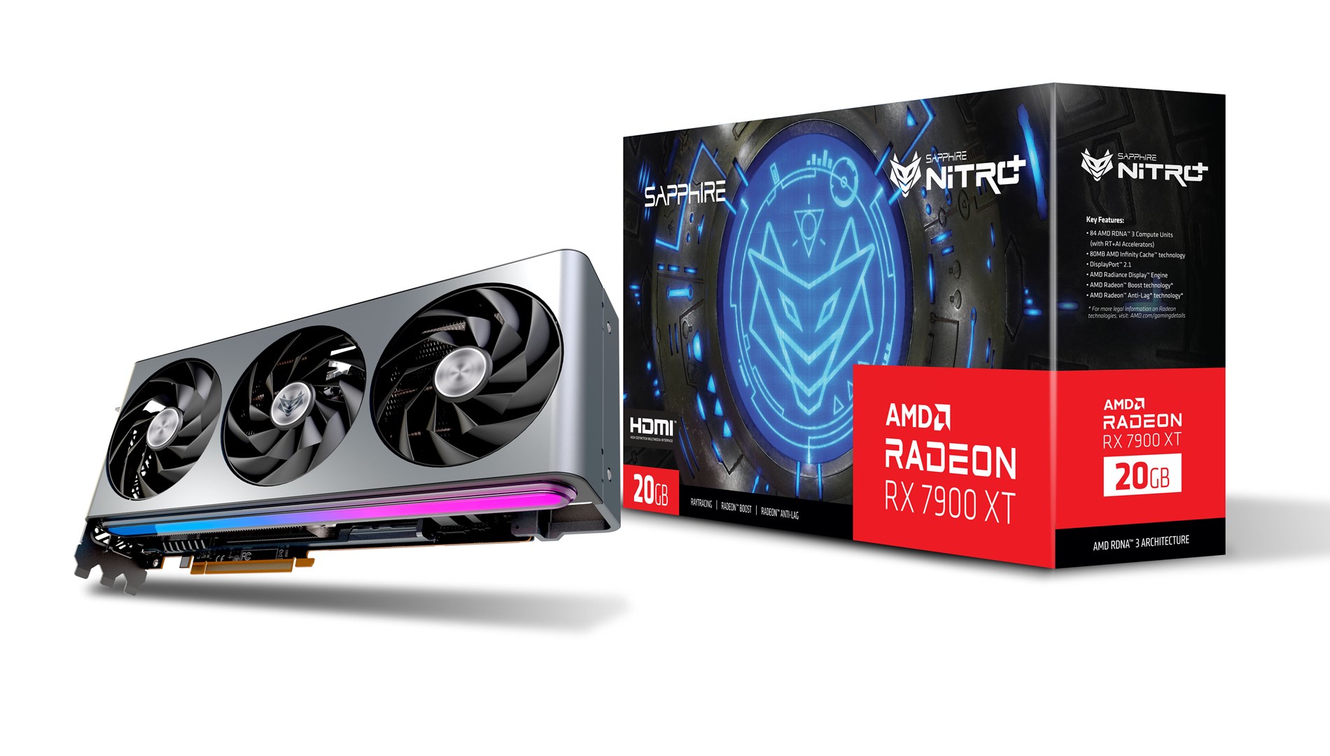 Kartelë grafike Sapphire Nitro+ Radeon RX 7900 XT Vapor-X 20GB GDDR6
