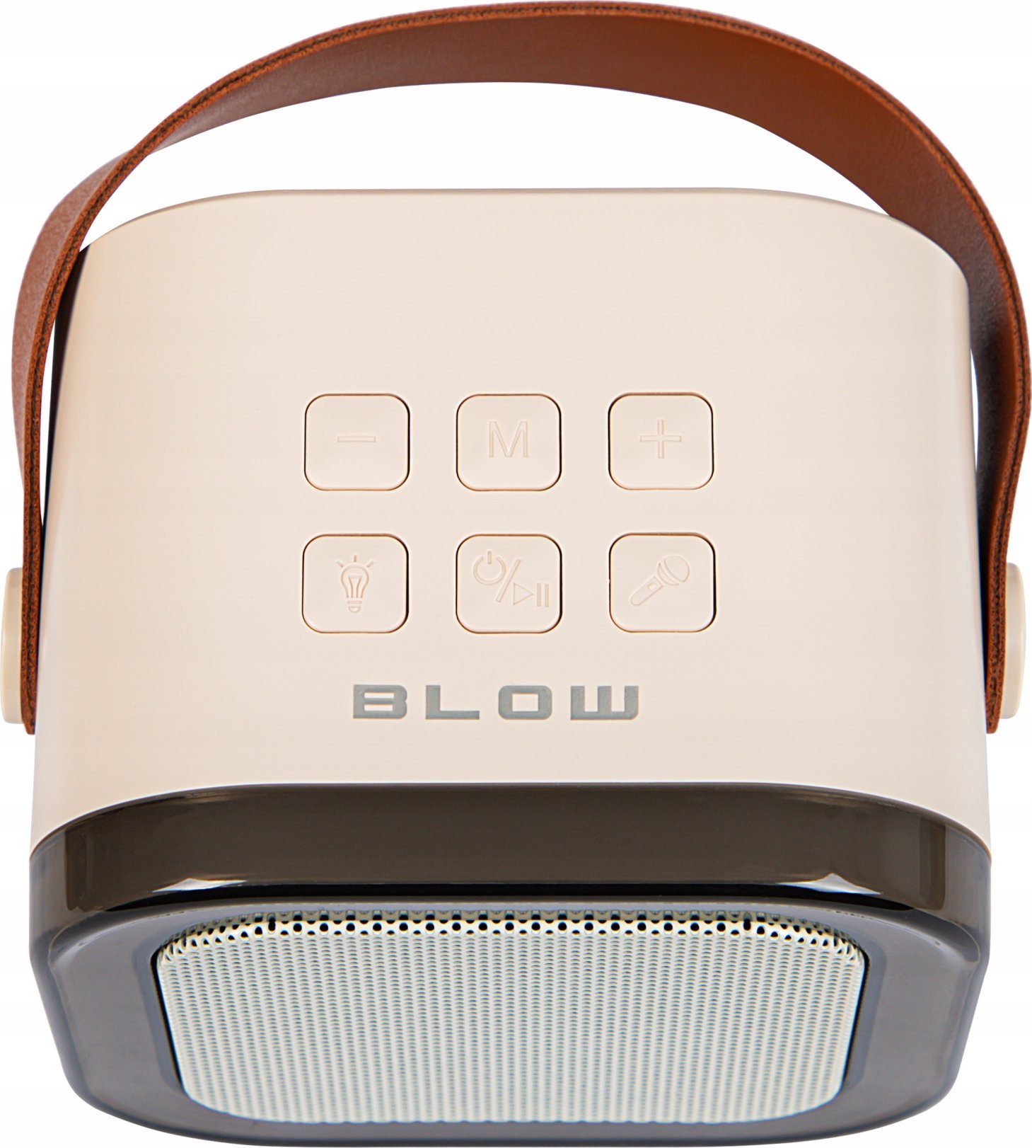 Кутија музичка Blow Караоке Bluetooth, со микрофони, RGB осветлување, црна