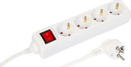 Zgjatues elektrik Microconnect MC-GRU00415WS, 1.5m, 4 dalje Schuko, i bardhë